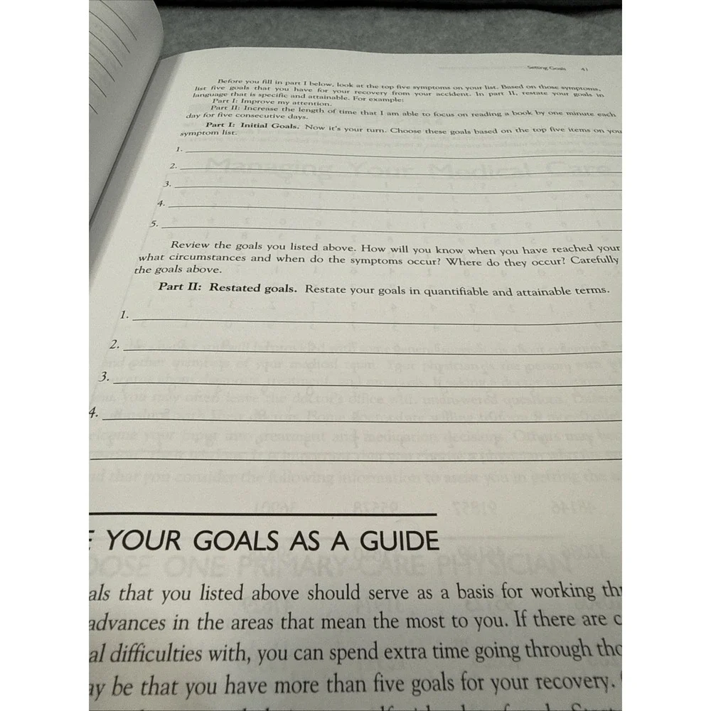 The Mild Traumatic Brain‎ Injury Workbook: Your Program for Regaining Cogniti...